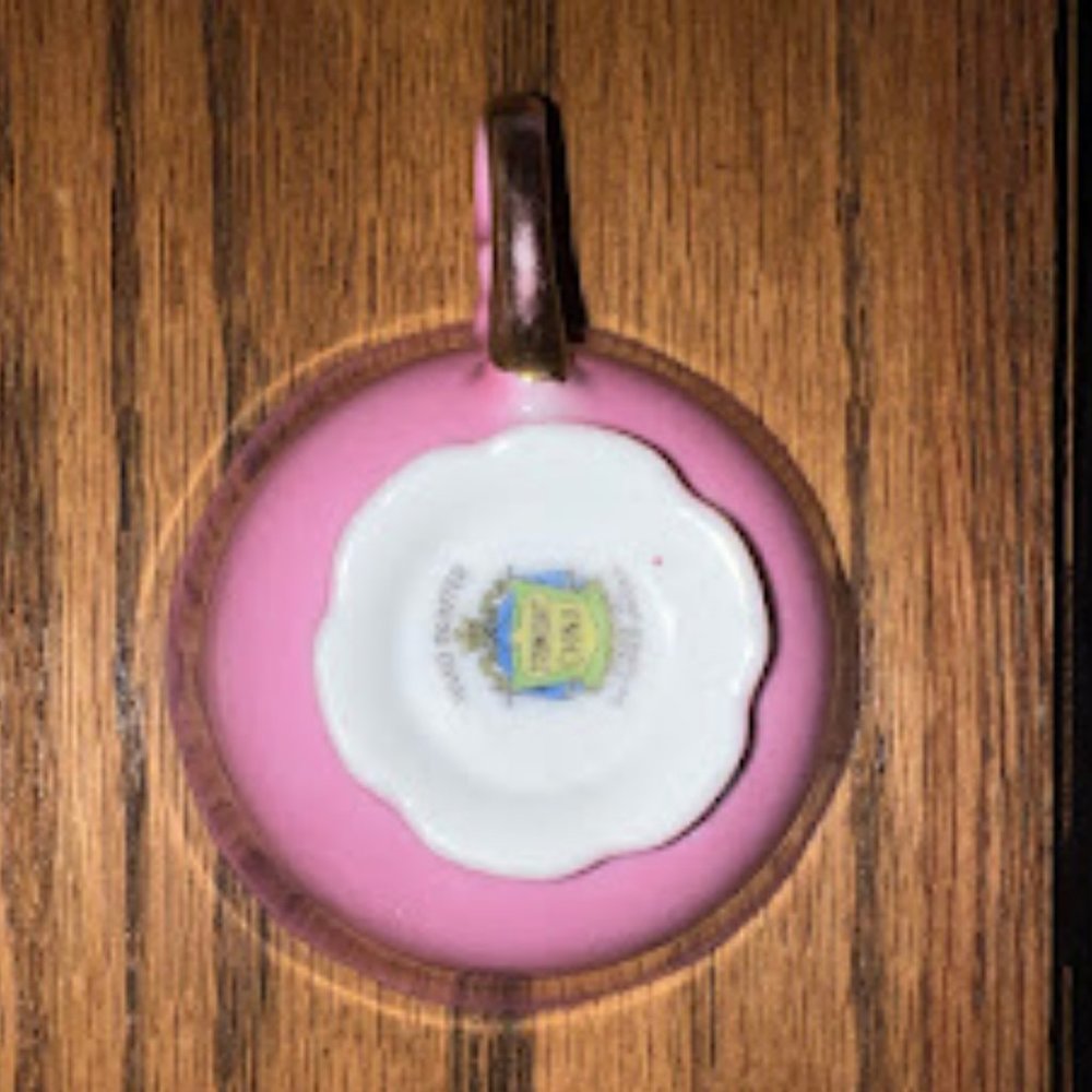 Cup and saucer, made in occupied Japan (set of 2)